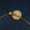 Modernist Alfred Karram 14k Solid Gold Geometric Cube Necklace & Earring Set