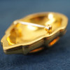 Vintage Tiffany & Co. 18k Yellow Gold & Enamel Dragon's Egg Pin, ca. 1950's
