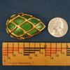 Vintage Tiffany & Co. 18k Yellow Gold & Enamel Dragon's Egg Pin, ca. 1950's
