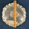 George Smith III Sterling Silver Trivet w/Clan Pollock Crest, London ca. 1781