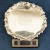 George Smith III Sterling Silver Trivet w/Clan Pollock Crest, London ca. 1781