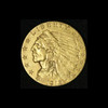 1912 $2.50 Gold Indian Quarter Dollar - Free Shipping USA