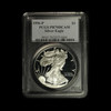 1996-P American Silver Eagle Proof PCGS PR70 DCAM- Free Shipping USA