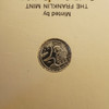 1973 The Franklin Mint Apollo 17 Eyewitness 1.3g Platinum Mini Coin
