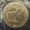 Lot of 10 1974 Eisenhower $1 40% Silver Uncirculated Coins in OGP w/COAs