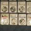 1989-2024 China Silver 1 oz Panda Run NGC MS69 (36coins) SOLD AS SET