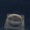 Daniel K 18k White Gold Diamond Pave Eternity Ring - Free Shipping USA