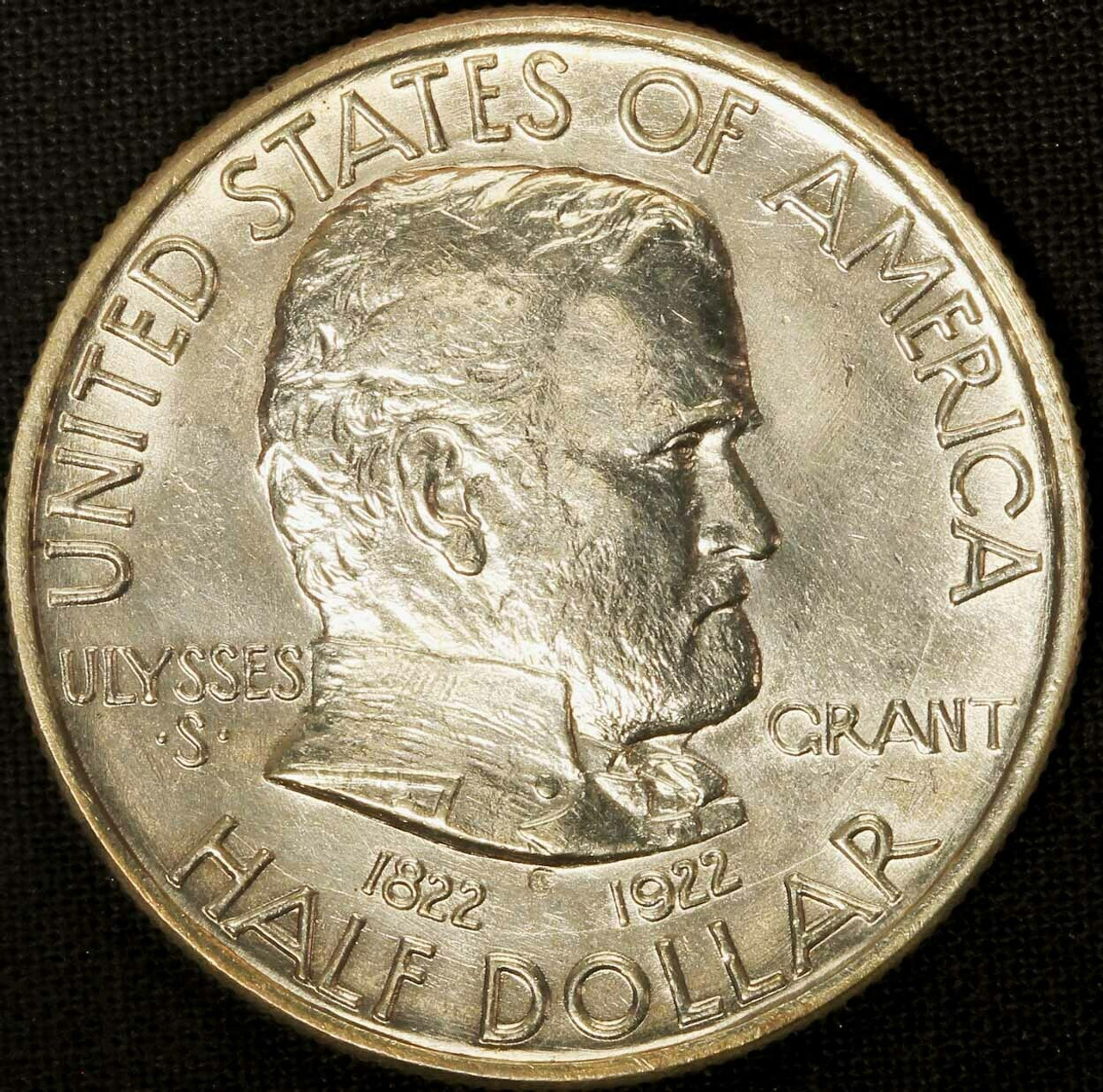 1922 50c Ulysses S. Grant Silver Commemorative Half Dollar - Free