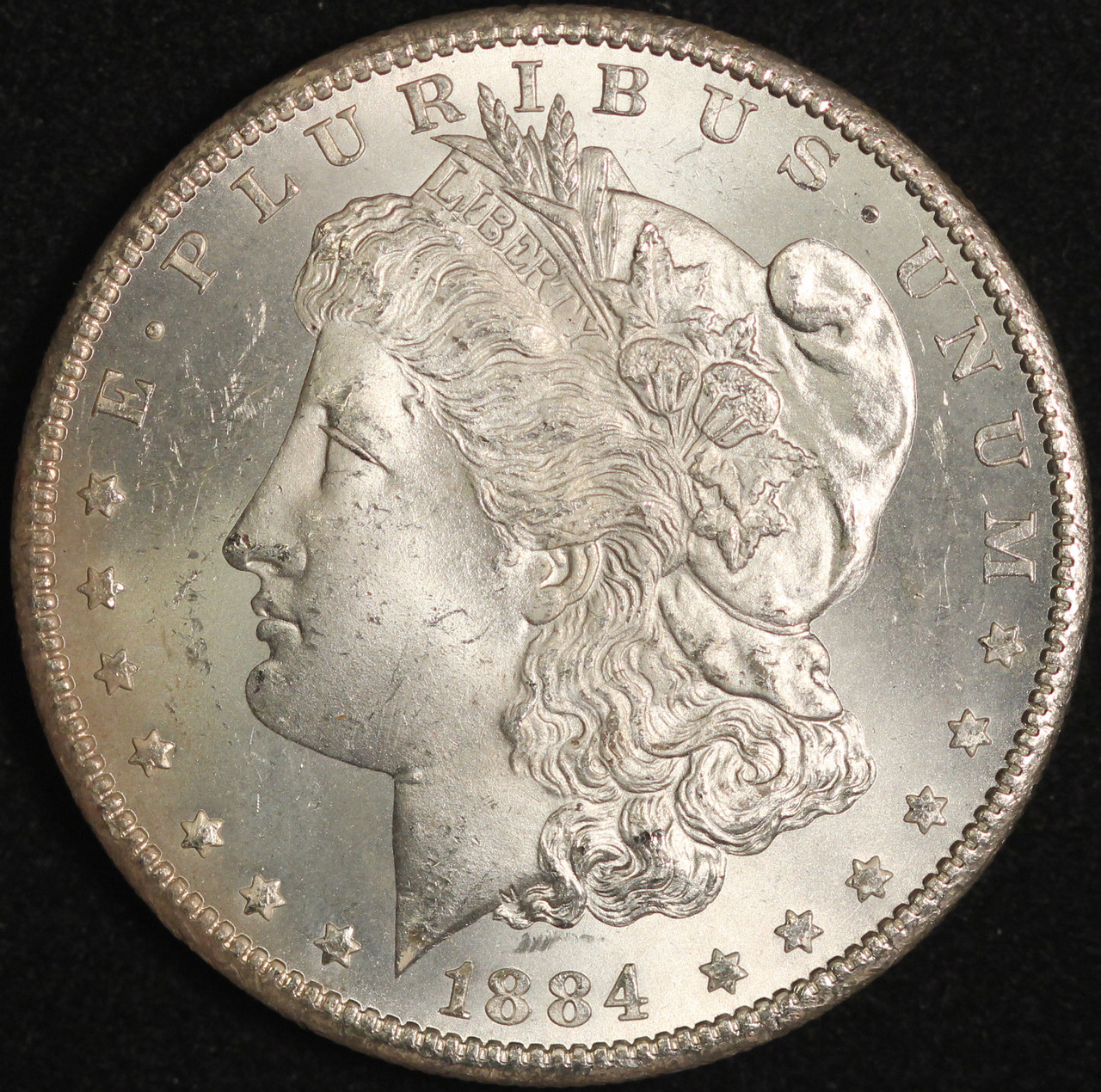 1884-CC $1 Morgan Silver Dollar - Carson City Mint - Free Shipping