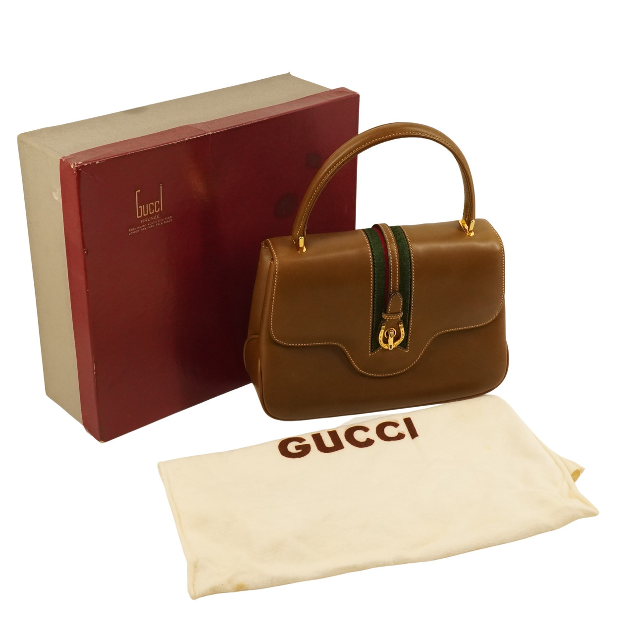 Collectible Top Handle Gucci Series 81 w Original Box Dust Bag