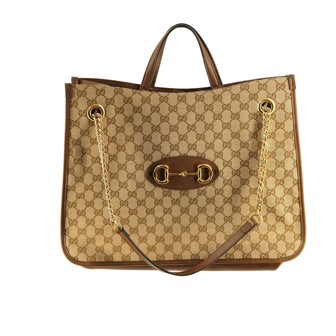 Chic Gucci Horsebit Tote w/ Dust Bag, Shop Bag, Orig. Receipt - Free Ship  USA - The Happy Coin