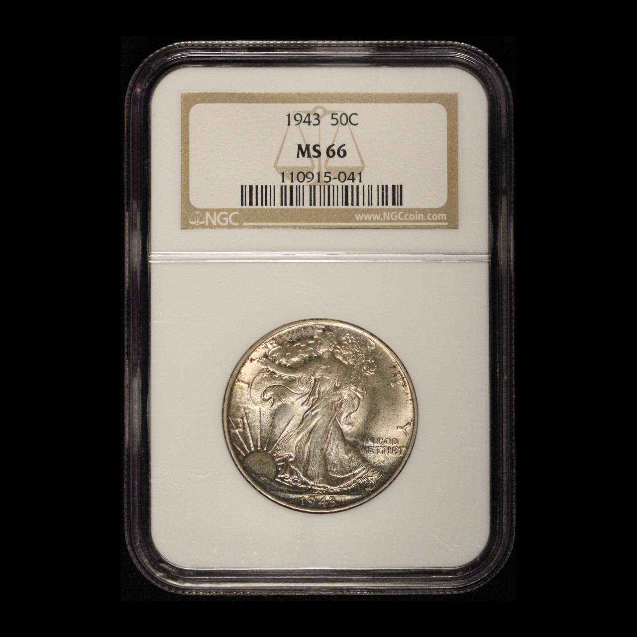 メキシコ1943年銀貨古銭、NGC/MS65 未使用　超美品非常に入手困難 IMG_8967_600x600_crop_center.