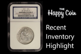 Recent Inventory Highlight: 1857 Seated Liberty Half Dollar - SS Republic NGC Shipwreck Effect
