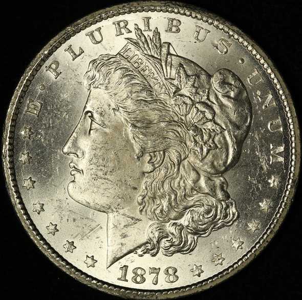 1884-CC $1 Morgan Silver Dollar - Carson City Mint - Free Shipping