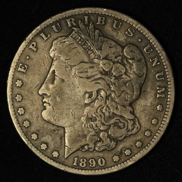 1890-CC $1 Morgan Silver Dollar - Carson City Mint - Free Shipping USA