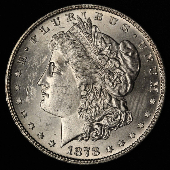 1878 7/8 TF Strong Morgan Silver Dollar - Free Shipping USA