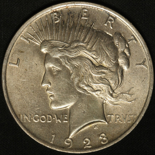 1923 Silver Peace Dollar - VAM10 - Bar Wing - Free Shipping USA