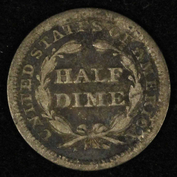 1852 H10c Seated Liberty Half Dime - Free Shipping US