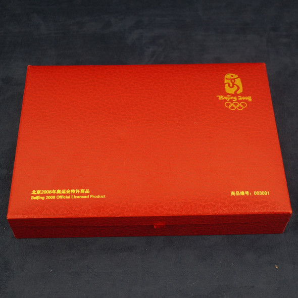 2008 China Olympics Gold Medallion For Best Wishes of Mascots Set - Free Ship US