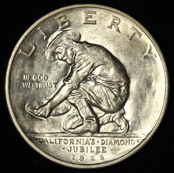 1925-S California Commemorative Silver Half Dollar - Free Shipping US