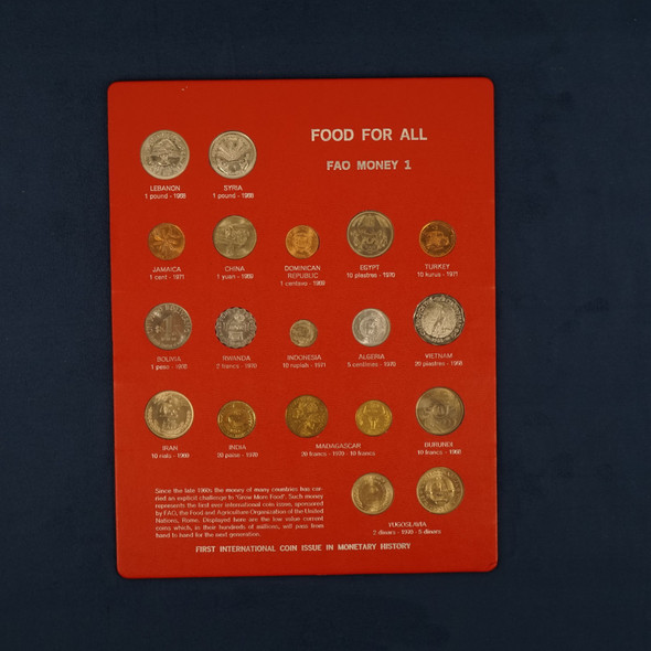 First International 1968-1974 FAO Money Panels 1, 2, 2A, 3 - Free Shipping USA