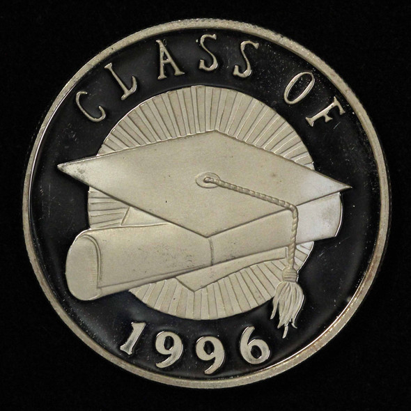 Class of 1996 1oz .999 Fine Silver Proof Round - Free Shipping USA