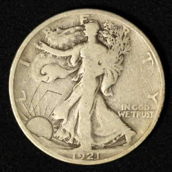 1921 50c Alabama Commemorative Silver Half Dollar - Free Shipping