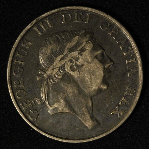 1814 Great Britain Silver 3 Shilling Bank Token - Free Shipping USA