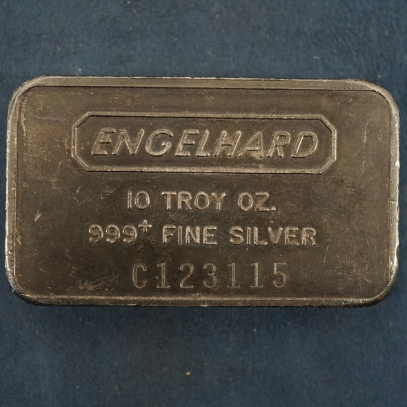 Engelhard 12th Series Variety C Pebbleback 10oz Silver Bar - Free Shipping USA Engelhard 12th Series Variety C Pebbleback 10oz Silver Bar - Free Shipping USA