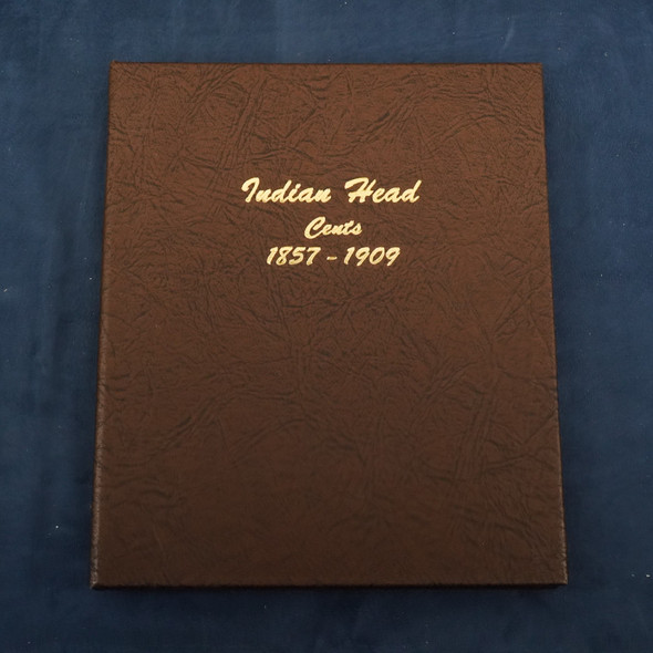 1857-1909 1c FE and IH Cents Dansco Album 7101 w/ 60 Coins - Free Shipping USA