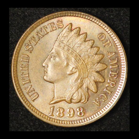 1898 1c Indian Head Cent - Free Shipping USA 1898 1c Indian Head Cent - Free Shipping USA