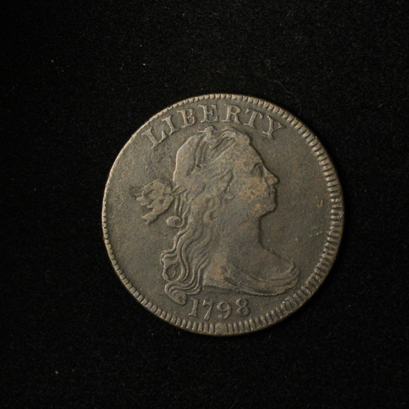 1798 1c Draped Bust Large Cent 2nd Hair Style- Free Shipping USA 1798 1c Draped Bust Large Cent 2nd Hair Style- Free Shipping USA