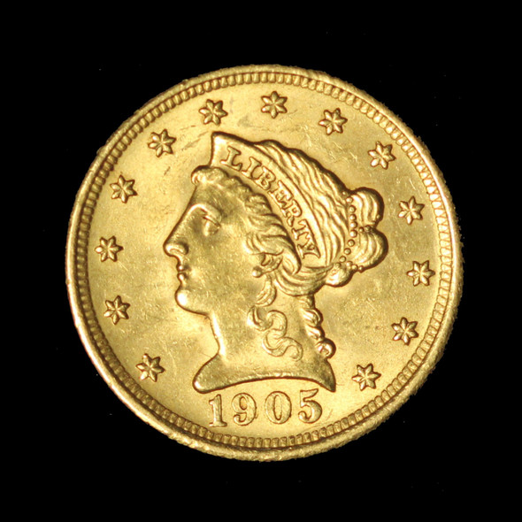 1905 $2.50 Gold Liberty Head Quarter Eagle - Free Shipping USA 1905 $2.50 Gold Liberty Head Quarter Eagle - Free Shipping USA