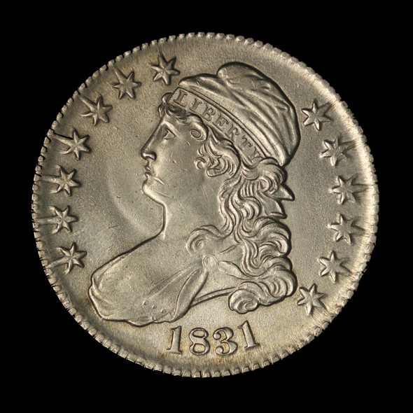 1831 50c Capped Bust Silver Half Dollar - Free Shipping USA 1831 50c Capped Bust Silver Half Dollar - Free Shipping USA