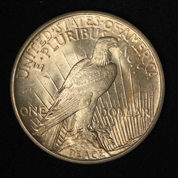 1921 $1 High Relief Silver Peace Dollar - Free Shipping USA