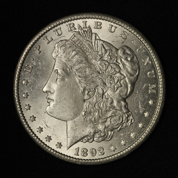 1892-CC $1 Morgan Silver Dollar - Carson City Mint - Free Shipping USA