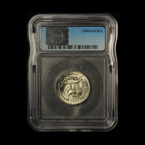 1961 25c Washington Quarter Dollar ICG MS67 - Free Shipping USA