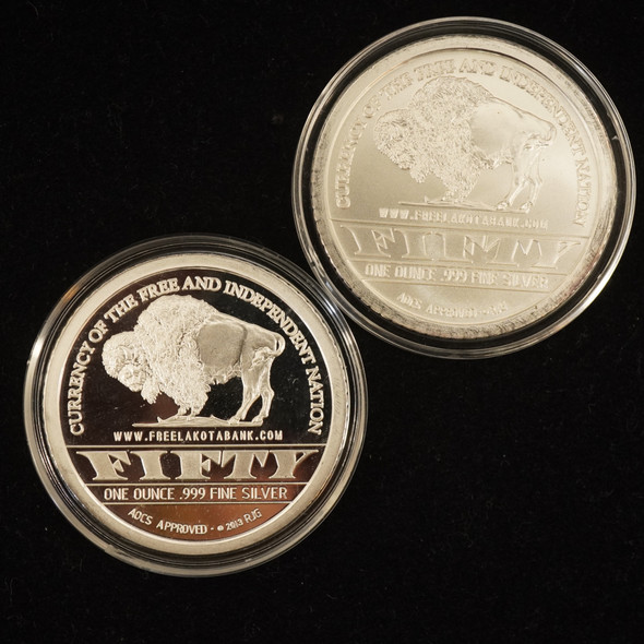 2013 Lakota 1oz Silver Proof and Business Rounds - Free Shipping USA