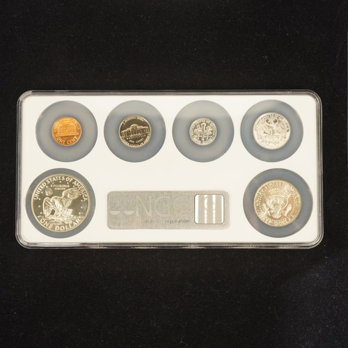 6 Coin NGC Brilliant Proof Presidential Series Multi-slab - Free Shipping USA