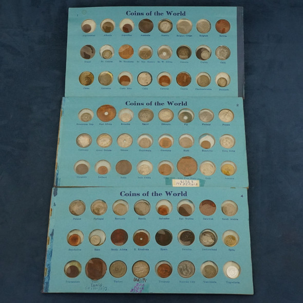 Rare and Complete Wayte Raymond "Coins of The World"96 Coin Set-Free Ship USA