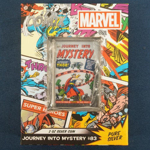 Marvel/Comix 2023 Niue 2oz $5 "Journey into Mystery #38" .999 Silver Coin in OGP