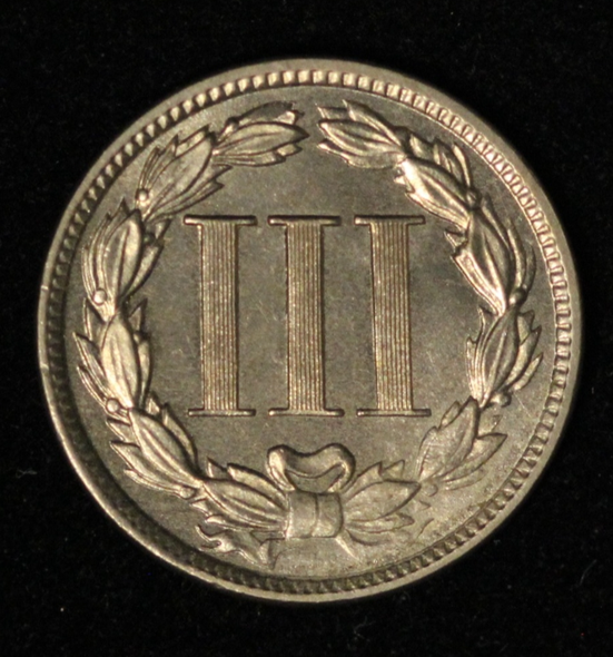 1888 Three Cent Nickel Proof - Free Shipping USA