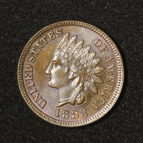 1883 1c Indian Head Cent - Free Shipping USA