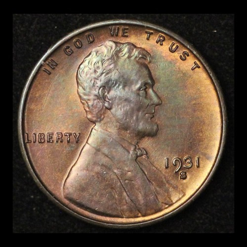 1931-S 1c Key Date Lincoln Penny- Free Shipping USA