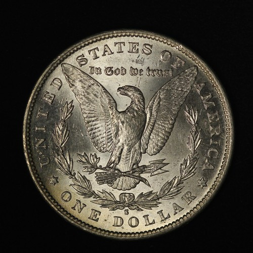 1890-S $1 Morgan Silver Dollar- Free Shipping USA