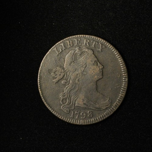 1798 1c Draped Bust Large Cent 2nd Hair Style- Free Shipping USA