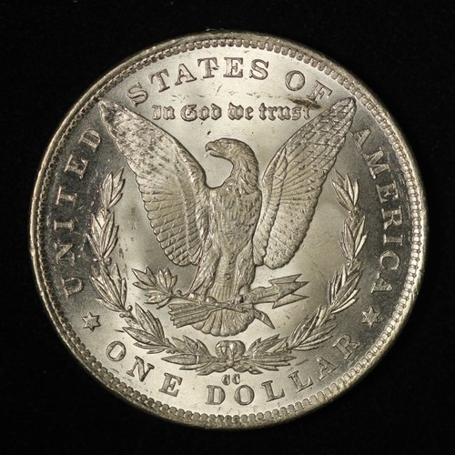 1891-CC-$1 Morgan Silver Dollar -Free Shipping USA