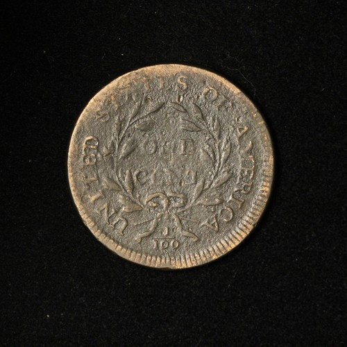 1797 1c Draped Bust Large Cent Rev of 1795 - Free Shipping USA