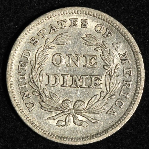 1837 10c Seated Liberty Silver Dime No Stars Small Date - Free Shipping USA