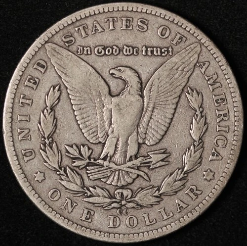 1893-CC $1 Morgan Silver Dollar - Key Date Carson City Issue - Free Shipping USA